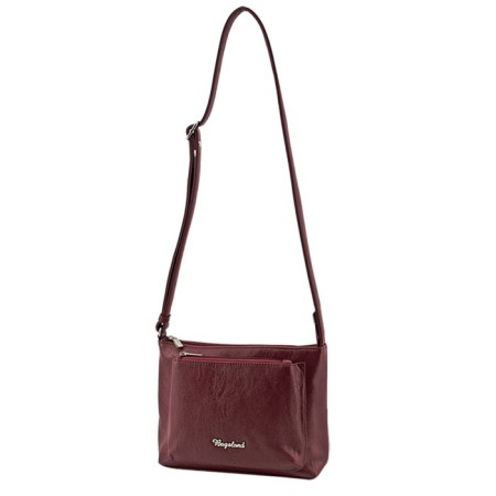 Cross-Bodi bag, lightning department, burgundy color 19x24x6cm
