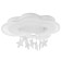 Cauline 1945 LED 36W white 55x38x12 cm Bayerlux