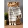 Set of Diamond towel, 480 g, size 38x68 cm, brown color- 2 pcs