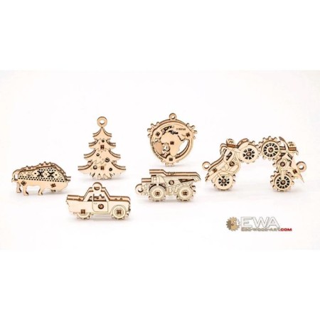 Wooden designer-cranes "Evik: Car"-2