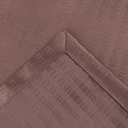 The tablecloth "Ethel" Shine 150*180 +/- 3cm, coffee, pl. 192 g/m2, hl with VGMO-2