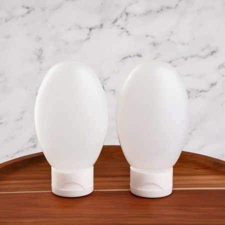 Storage set, 100 ml, 2 items, white color-2