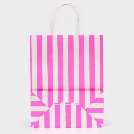 Crafts, pink, "stripes", 27 x 21 x 11 cm-2