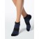 Nosks short women's cotton Conte Elegant Active, size 23, dark blue color