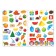 Stickers reusable set "Teachers", 8 pcs., A4 format