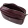 Cross-Bodi bag with Mumi zipper, external pocket, burgundy color