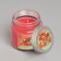 Aromatic candle in glass 6.3cm, 100ml, strawberry