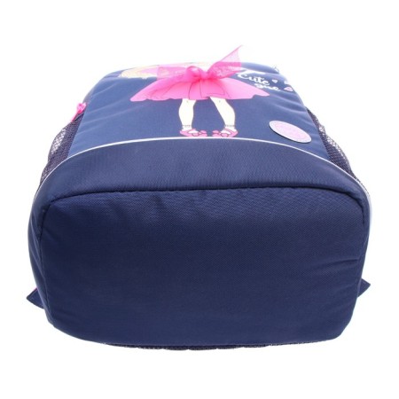 School backpack, 38 x 28 x 18 cm, Grizzly 363, ergonomic back, dark blue/rose RG-363-9_1-6