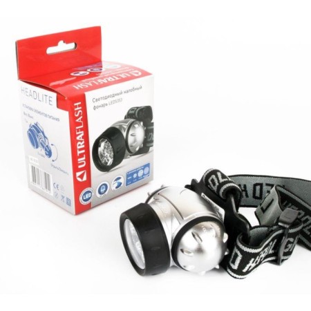 LED LED 5353 19LED 4 modes 3xR03 metallic Ultraflash 10262