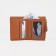 Women's wallet on the button, redhead color