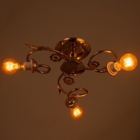 Viola chandelier BP 3x40W E27 Gold Model: 2612379-2