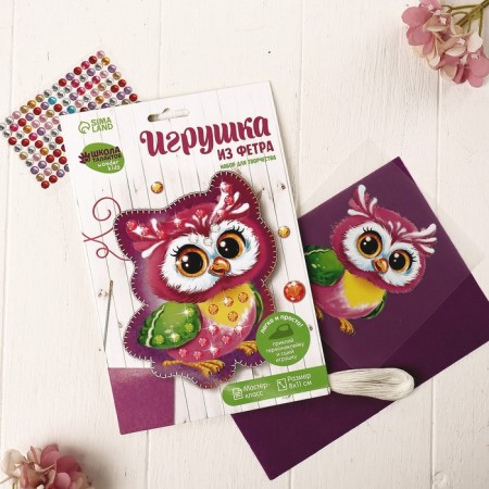 Set for creativity. Fetra toy with Thermonacle "Owl"-2