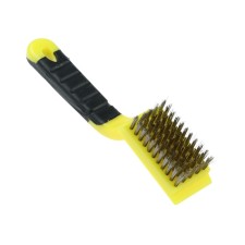 Car brush, 18 cm, metal bristles