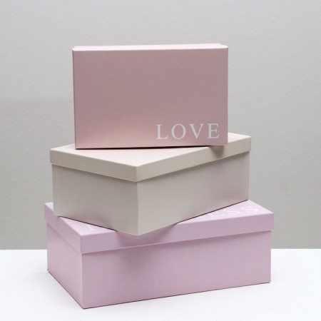 Set of boxes 10 in 1, gift packaging, “delicate”, 12 x 7 x 4 - 32.5 x 20 x 12.5 cm-3
