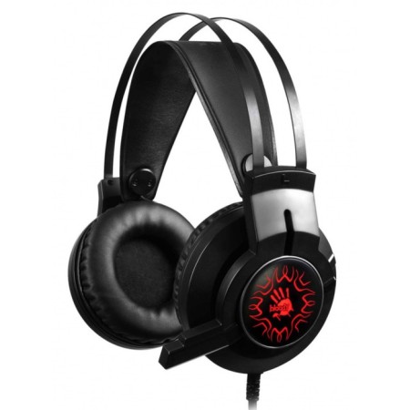 Headphones with A4Tech Bloody J437 Black 1.8m Monitoring Head Head (J437)