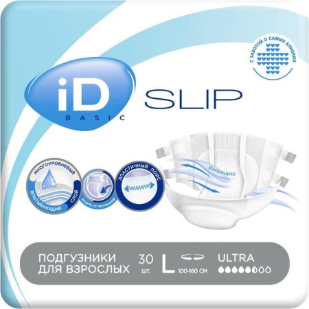 Disasters for adults ID Slip Basic, size L, 30 pcs.