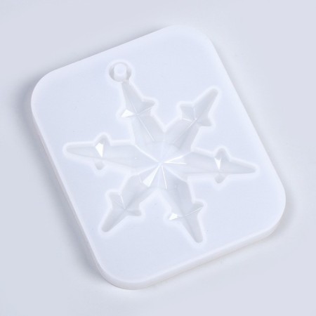 Silicone form universal, suspension "snowflake-adhesive"-2