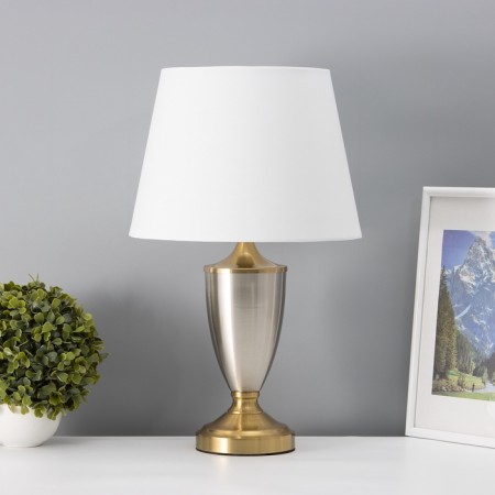 Traffic lamp with lampshade Risalux "Lori", E27, 40 W, Brass, 28 × 28 × 45.5 cm-2