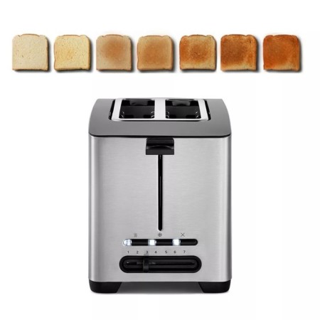 Toster KitFort KT-6202, 850 W, 7 grip modes, 2 toasts, metallic-2