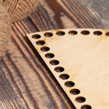 Harvesting "A quarter of a circle", bottom plywood 3 mm, 15 cm, d = 9mm-1
