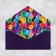 Gift envelope "Happy Birthday", software touch, embossing, 19 × 9.2 cm