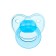 Nipple - Silicone dummy classic, from 0 months, with a cap, the color of the blue