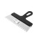 Rolling spatula, 250 mm, tooth 8 mm, stainless steel
