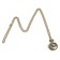 Pocket quartz clock "Bird with an arrow", on a chain of 80 cm