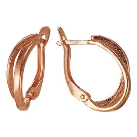 Earrings "Niti", gilding