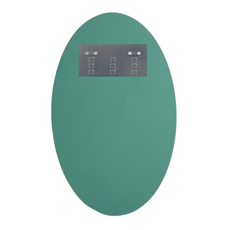 Ellipse mirror, wall 40 × 60 cm-3