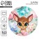 Folbed balloon 18 "Olenenok", circle, set of 50 pcs.
