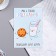 Mail card "We are perfect for each other!" cookies, 11x15.5 cm