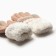 Female gloves on the claim Minaku 22 cm beige