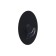 Axentia adhesive round hook self -adhesive made of black plastic, Ø 8 cm, thickness 2 cm