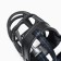 Dog muzzle No. 1 with a tripartite strap, rubber, DN 6 cm, ohm 22 cm, black