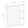 Bathroom mirror "Eco 55" 12 x 55 x 65 cm