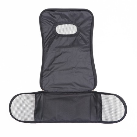Bag - Animal Carriage "Carpetbegger with a window", 32.5 x 19.5 x 19.5 cm, blue-6