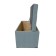 Puff with a lid and weighting, 800 × 400 × 420 mm, Solta Rogozhka, Navy color