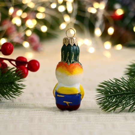 Christmas tree toy "Chipollino-2" 8 cm-1