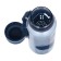 Water bottle, 600 ml, 20 x 7 cm, with sieve, white