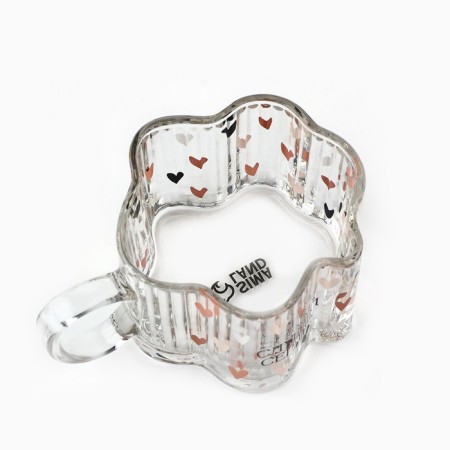 Glass mug “Listen your heart”, 260 ml-4