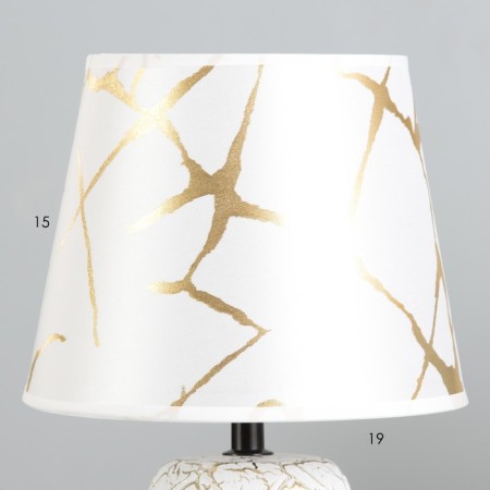 E14 40w 40W white-golden 333 cm Risalux desktop-2