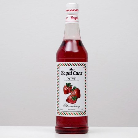 Royal CANE Syrup "strawberries", 1 l-3