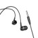 Hoco M99 headphones, wired, vacuum, microphone, 1.2 m, black