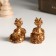 Souvenir Polystone "Bronze Dragon with Coins" MIX 3.8Z2.5Z3.8 cm
