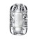 Masturbator Unrealistic Lingam byfa Khani, TPE, Transparent, 9 cm