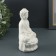 Figure "Buddha" 15x10cm, white