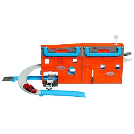 Parking "City", in a case with metal machines-2