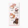 Women's gloves in the gift box "Dogs" r. 19