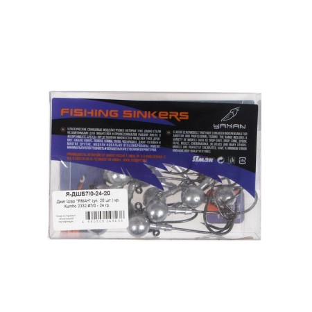 Jig ball "Yaman", 24 g, 20 pcs.-3